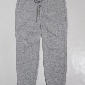 Lululemon Men's At Ease Jogger Heathered Melody Light Grey / Black Size S